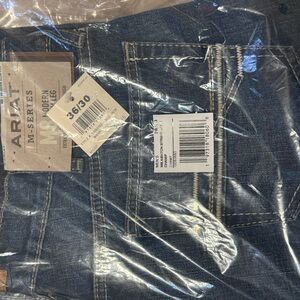 Ariat Men's  M-8 Slim Denim Blue Jeans